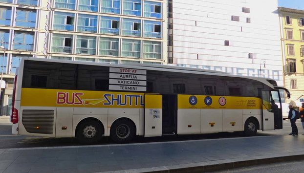 Rome Fiumicino Airport Shuttle Bus - Photo 4