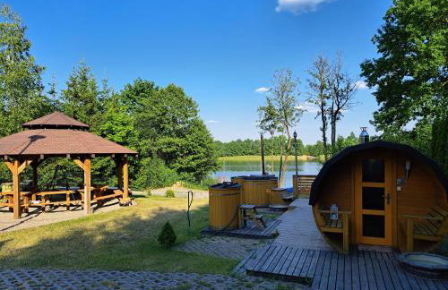 Domki Borowiackie nad brzegiem jeziora - Foto 1