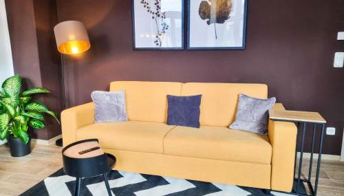 maremar - Design Maisonette Altstadt - 4 Pers - 57qm - Luxus Boxspringbett - Küche - Arbeitsplatz - privater Parkplatz - Foto 4