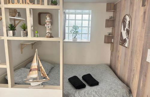 Idéal couple ! Le Nid du Bourg - Proche plage et commerces - serviettes de toilette & linge de lit compris - Photo 3