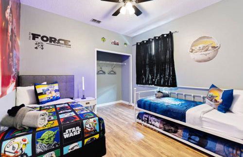 Spacious Disney Themed 5Bed Villa! Private Heated Enclosed Pool/Spa/BBQ! - Photo 33