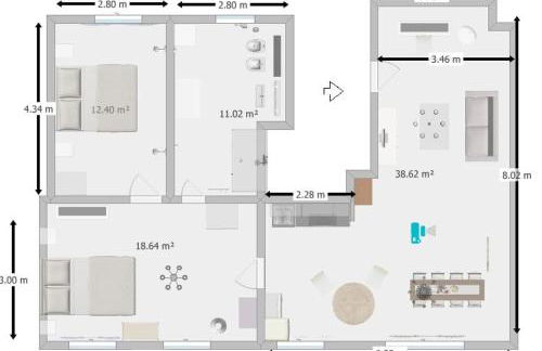 Ferienwohnung Giacomelli 4 - Foto 14