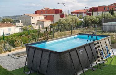 Villa moderne sur les hauteurs d'Aramon - Foto 26