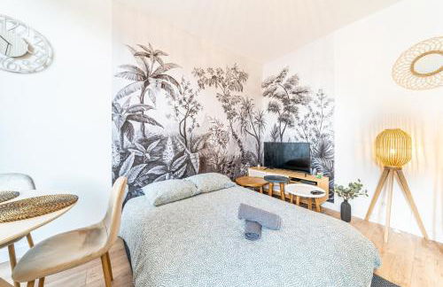 Le Marietton appartement cosy à deux pas du métro Valmy - Foto 22