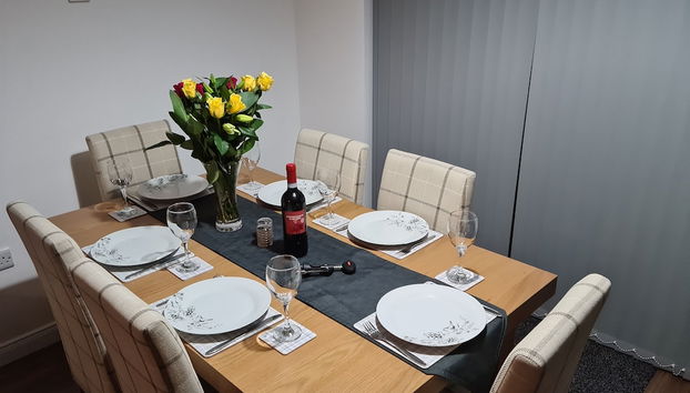 Essbereich im Zimmer