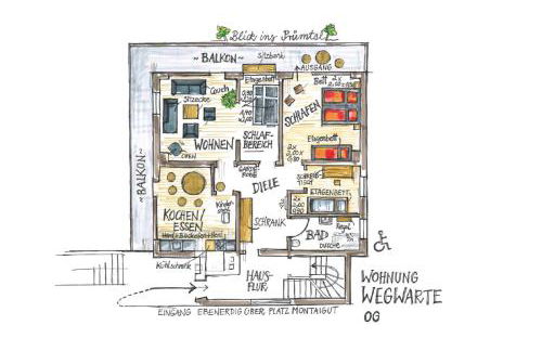 Nengshof Ferienwohnung Wegwarte - Foto 13
