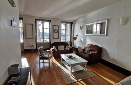 Appart Gîte Les Oiseaux- face Loire Quai du Châtelet - Foto 2