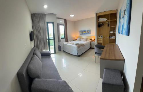 Flat Frente ao Mar em Camburi Rooftop com Piscina e Vista Incrível - Foto 8