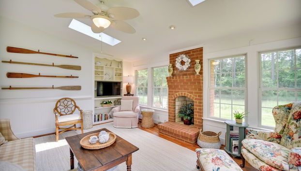 Mobjack Bay Rental on Private Cove - Photo 4, Coin séjour