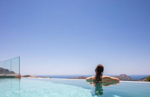 Epsilon Villa, Private Swimming Pool Garden, Panoramic Sunset - Foto 12