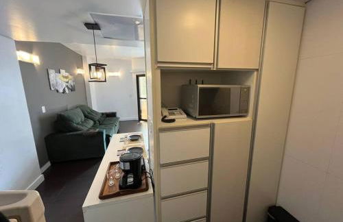 Flat moderno com vista para o mar e varanda! - Foto 44