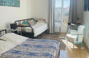 Spacious 3 BR flat Nice center - magnificent view - Foto 22