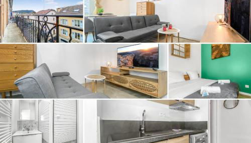 CALYPSO - Hypercentre - Proche Gare & Tram - Balcon - Wifi - Foto 2