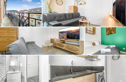 CALYPSO - Hypercentre - Proche Gare & Tram - Balcon - Wifi - Foto 2