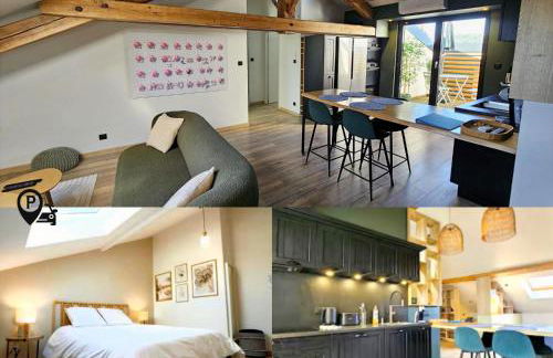 Appartement 70m2 - 2 chambres - terrasse - parking gratuit - Foto 1