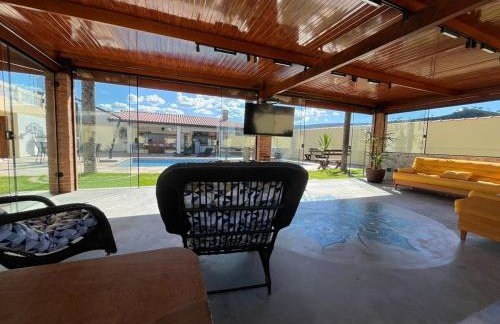 Mansão Por do Sol - Piscina Spa Sauna Centro - Foto 61