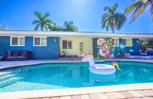 Spacious 3-Bedroom Villa with Heated Saltwater Pool and Fenced Yard in Oakland Park - Foto 67