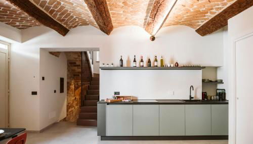 Vicolo Al Castello - Langhe e Monferrato Suites - Foto 5, stove, dishwasher, heating