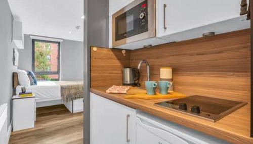 Studio For 2 In Leeds Free Breakfast - Foto 2