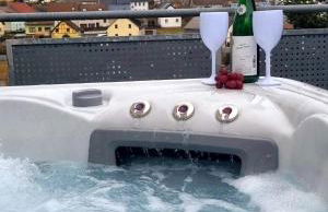 Wellnesshaus Dorfblick mit Outdoor-Jacuzzi und Infrarotkabine, NEU! - Foto 3