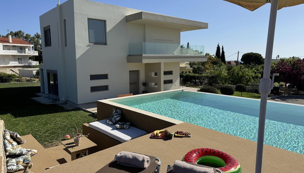 Home21-elegant Spacious Villa-5 min From the Beach - Foto 2, Imagen principal