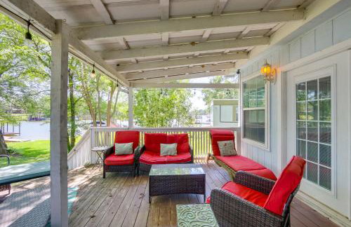 Dock, Deck and Kayaks Home on Cedar Creek Reservoir - Foto 27