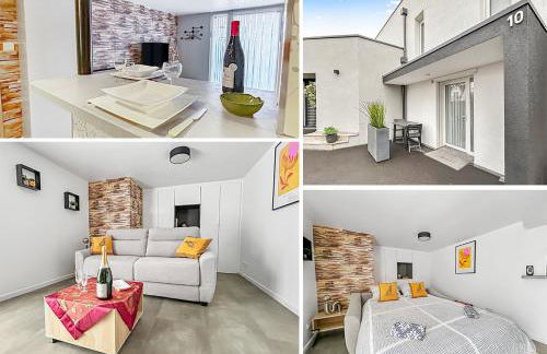 Studio moderne, cosy, parking, parfait en duo - Photo 8