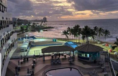 2 Quartos Luxo Vista Mar Ondina Apart - Foto 33