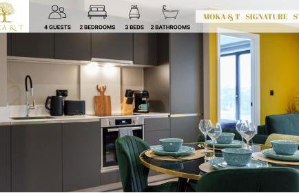 Jungle Luxe Retreat, 2Bed 2Bath Leeds, Center & Stadium - Foto 1