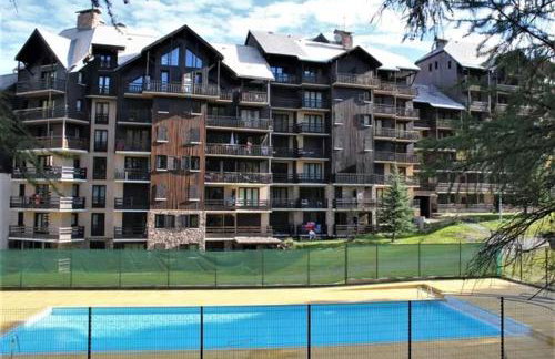 Risoul 1850 studio Résidence LesFlorins2 pour 4 pers avec accès direct sur les pistes - Foto 23