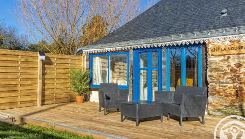 Charmante maison en Anjou Bleu, 2 pers, terrasse, poêle à bois, équipements bébé, cuisine équipée - FR-1-622-72 - Foto 3