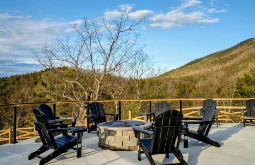 Luxury A Frame 5BR Hot Tub & Mountain Views - Foto 48