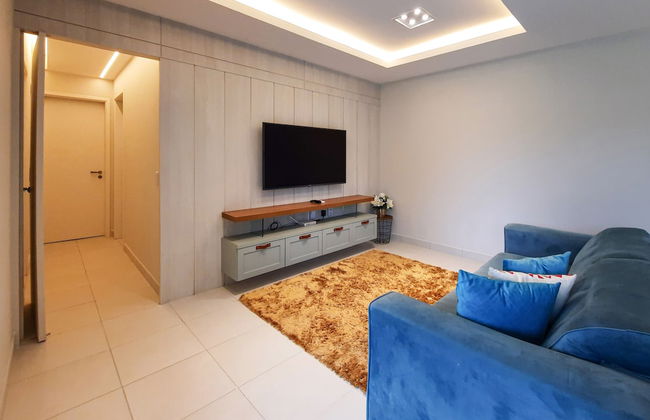 VG Sun Pé na Areia Luxuoso Térreo Gourmet 8 pessoas By DM Apartments - Foto 22