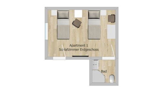 Kleine hübsches Apartment,Sauna im Haus, Hunde willkommen, nahe Park, Waldeisenbahn, Hermansbad, UNESCO Geopark, Nähe polnischer Markt, Top Lage für Ausflugsziele zum Wandern oder Radfahren - Foto 10