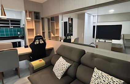 Loft Vista Impressionante, Ar Cond e Vaga Garagem - Foto 16