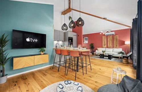 EDLER WOHNRAUM Schwanenteich-Penthouse mit Garage, Grill, Kaffeevollautomat, Klima, Lift & Terrasse - Foto 1