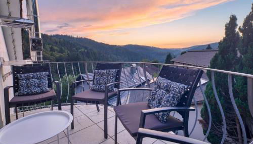 Penthouse mit Aussicht über den Wald - Foto 4