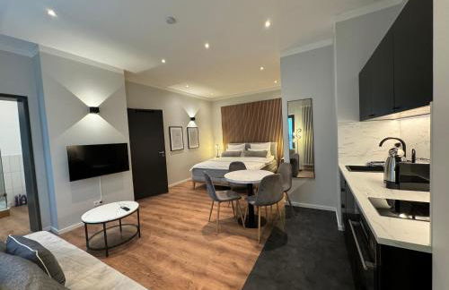 City-Studio im Innenhof mit Boxspring-Bett und Community-Raum - Foto 20