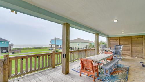 225 Feet to Shore! Ocean-View Crystal Beach Escape - Foto 2