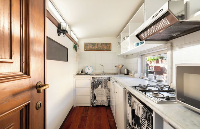 Trastevere Romantic Terraced Apartment - Foto 8