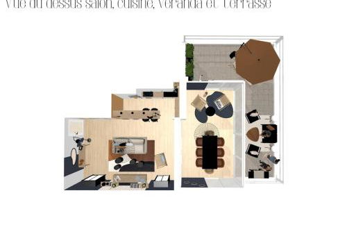 Superbe appartement haut de gamme 4 personnes en Front de mer - Foto 14