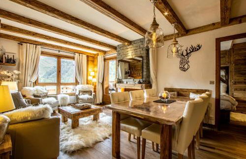 Arc 1950, ambiance chalet luxe 5/7pers dans résidence 5* skis aux pieds avec SPA - Photo 9