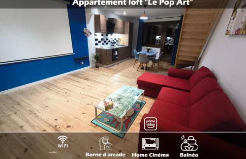 Loft Le Pop Art - Balneo - Cinéma - Borne arcade - Clim - Foto 1