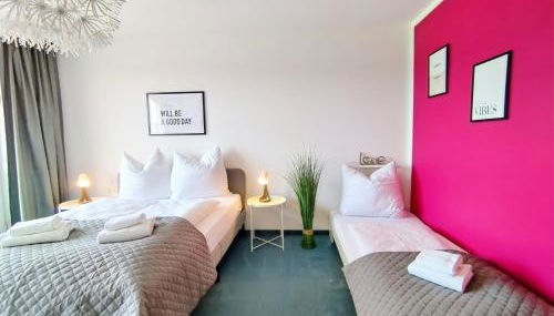 Seeblickapartment für bis zu 12, Nürnberg & Schwabach in 30-35 Minuten zu erreichen, Sauna, Arbeitsplatz, Dachterrasse & Grill - Photo 5