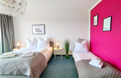 Seeblickapartment für bis zu 12, Nürnberg & Schwabach in 30-35 Minuten zu erreichen, Sauna, Arbeitsplatz, Dachterrasse & Grill - Foto 5