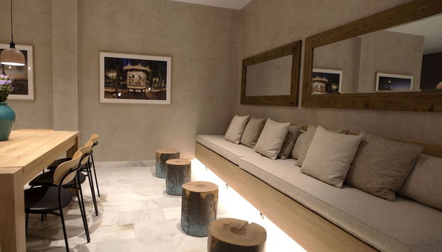 Sala de estar do lobby