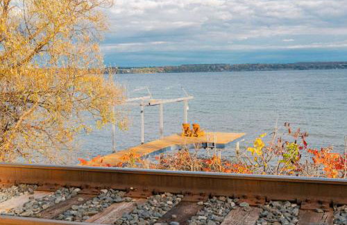 Lake Orchard View- 8 BR with Lake Access and Fire Pit - Foto 2