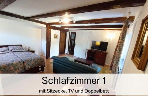 Ferienwohnungen Bernsdorfer Straße Chemnitz - zentrumsnah, teilweise mit Balkon oder Terrasse, große Parkanlage - ideal für Familien, Paare und Geschäftsleute - Foto 16