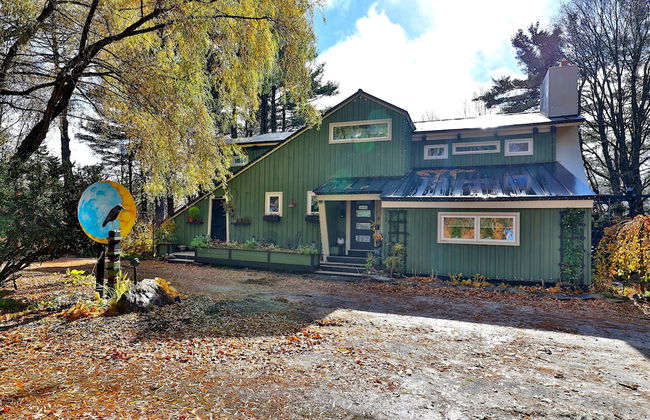 The Green House: Killington's Most Unique Ski Home 4 Bedroom Home - Foto 32