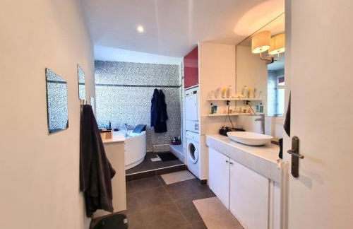 Appt Cosy Porte Paris parc Fleural et Parking - Foto 18